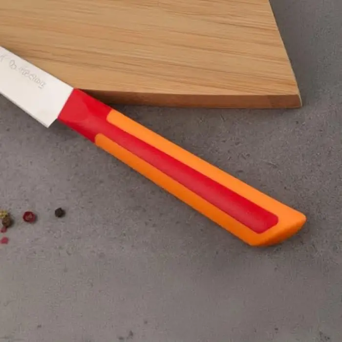Plurex Çok Amaçlı Bıçak, 8 cm, Kırmızı