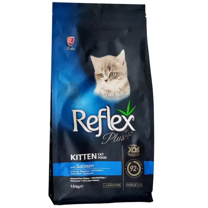 Plus Kitten Salmon 1,5 KG (2 paketi)