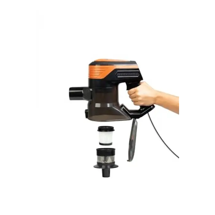 Pluto P 6000 Cyclone Dikey Elektrikli Süpürge Siyah, p6000cyclone SİYAH