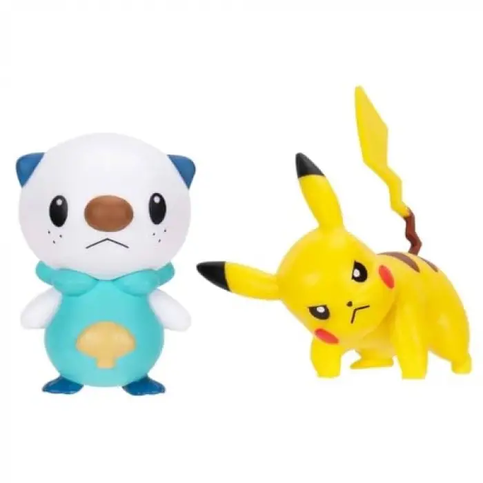 Pokemon Battle 2li Figür Seti Pikachu & Oshawott