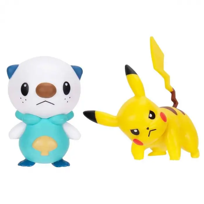 Pokemon Battle 2li Figür Seti Pikachu & Oshawott