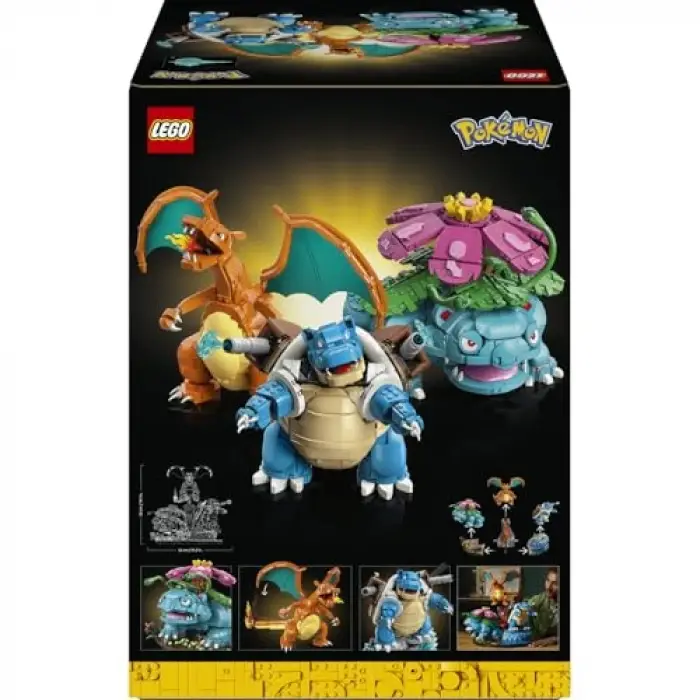 Pokémon Venusaur, Charizard ve Blastoise 72153 Yapım Seti