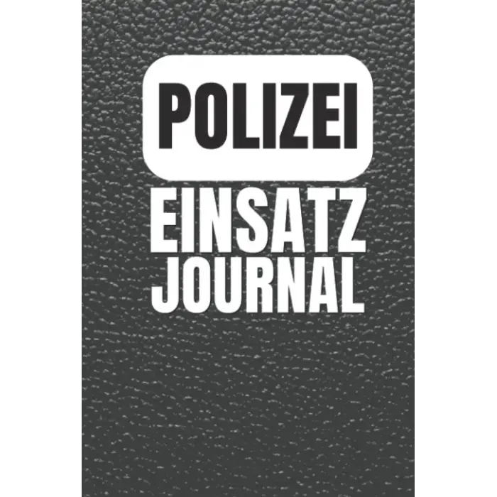 Polizei Einsatz Journal Polis Görev Günlüğü, A5 Not Defteri