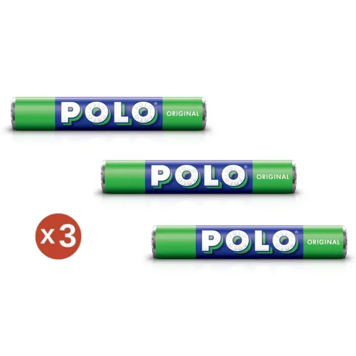 Polo Naneli Şeker Original 34 g (3 Adet)