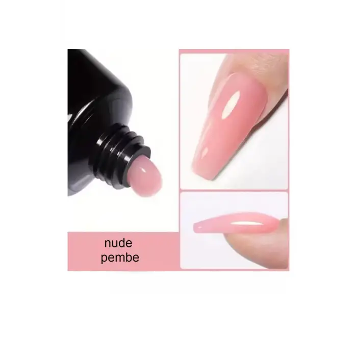 POLY GEL POLY JEL YOĞUN KIVAMLI 20 ML (NUDE PEMBE)