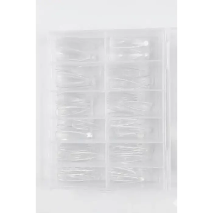 Poly Jel Kalıbı, 100lü, Stiletto Dual Form Tips, Kolay Kullanım