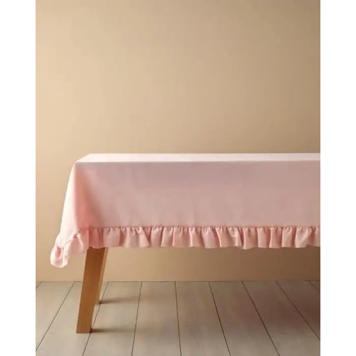 Polyester Masa Örtüsü Pembe
