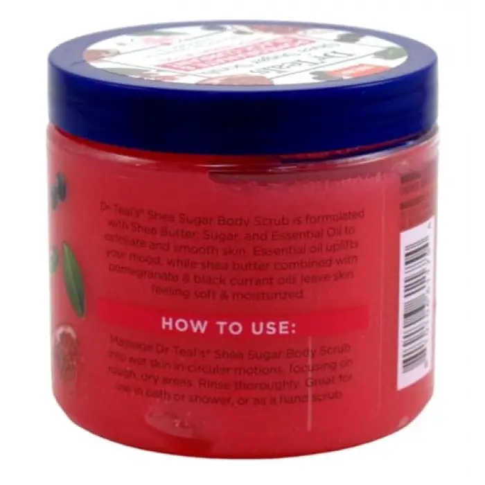 Pomegranate & Black Currant Shea Sugar Scrub Vücut Peelingi 538 g