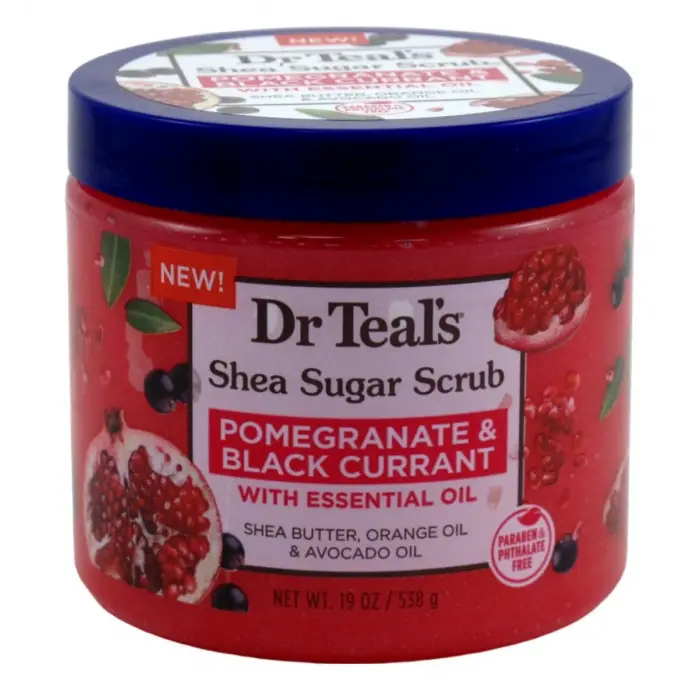Pomegranate & Black Currant Shea Sugar Scrub Vücut Peelingi 538 g