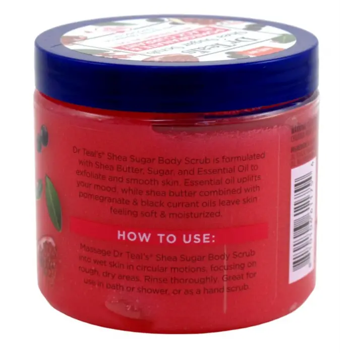 Pomegranate & Black Currant Shea Sugar Scrub Vücut Peelingi 538 g