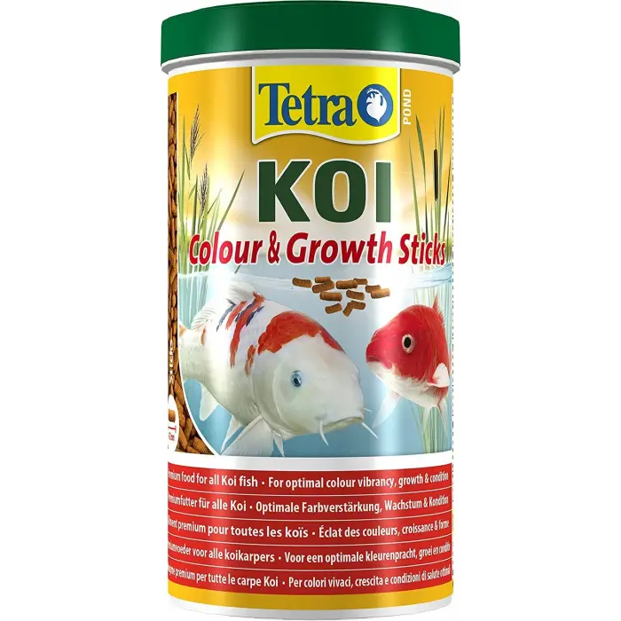 Pond Koi Sticks Colour & Growth Koi Yemi, 1 l Kutu
