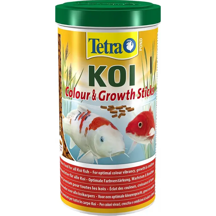 Pond Koi Sticks Colour & Growth Koi Yemi, 1 l Kutu