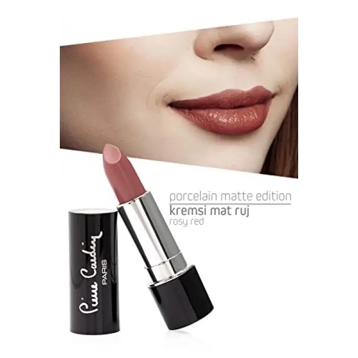 Porcelain Matte Edition Lipstick - Rosy Red -202