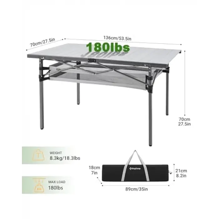 Portable Table Mesh Taşınabilir Kamp Masası