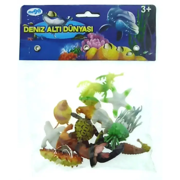 Poşetli Deniz Hayvanları Seri 2 Denizatlı Figür