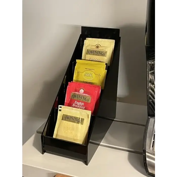 Poşey Çay Düzenleme Standı (Siyah)