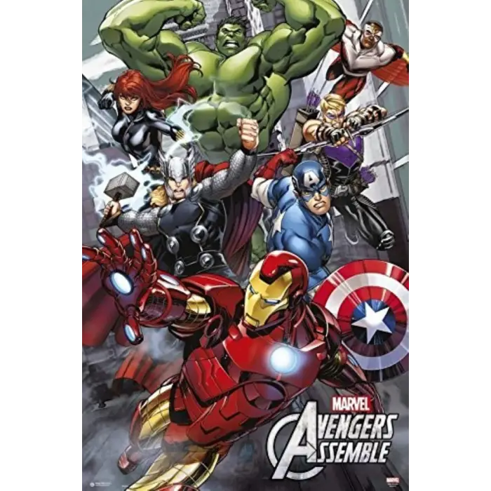 Poster Marvel Comics - Avengers Asemble - 61 x 91,5 cm | PostersDE