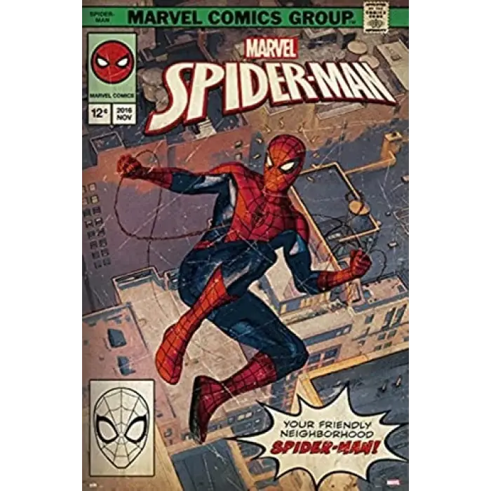 Poster Marvel Spider-Man Comic des