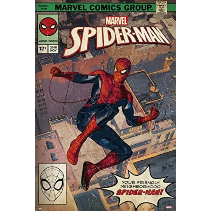 Poster Marvel Spider-Man Comic des