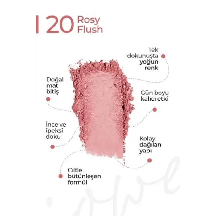 Powder Blush Allık (20 - Rosy Flush)