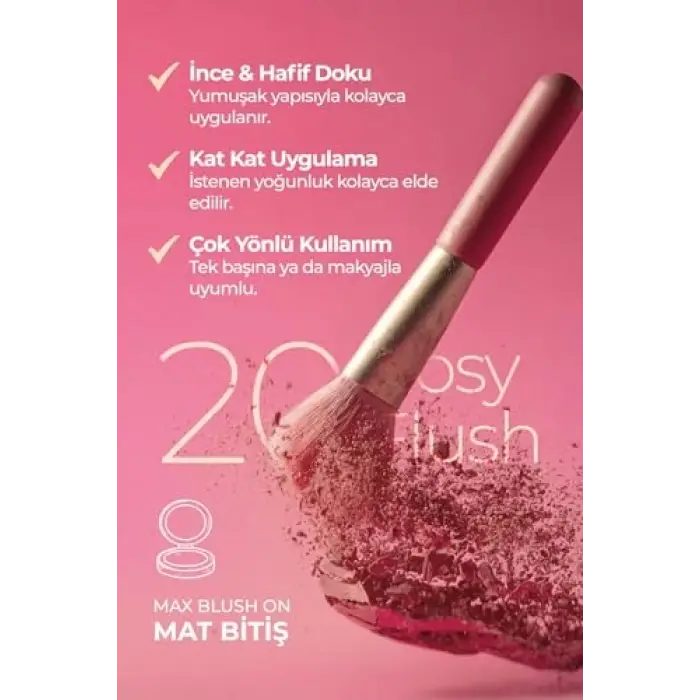Powder Blush Allık (20 - Rosy Flush)