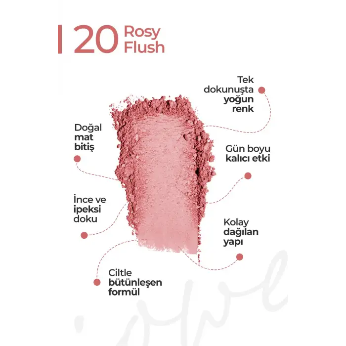 Powder Blush Allık (20 - Rosy Flush)