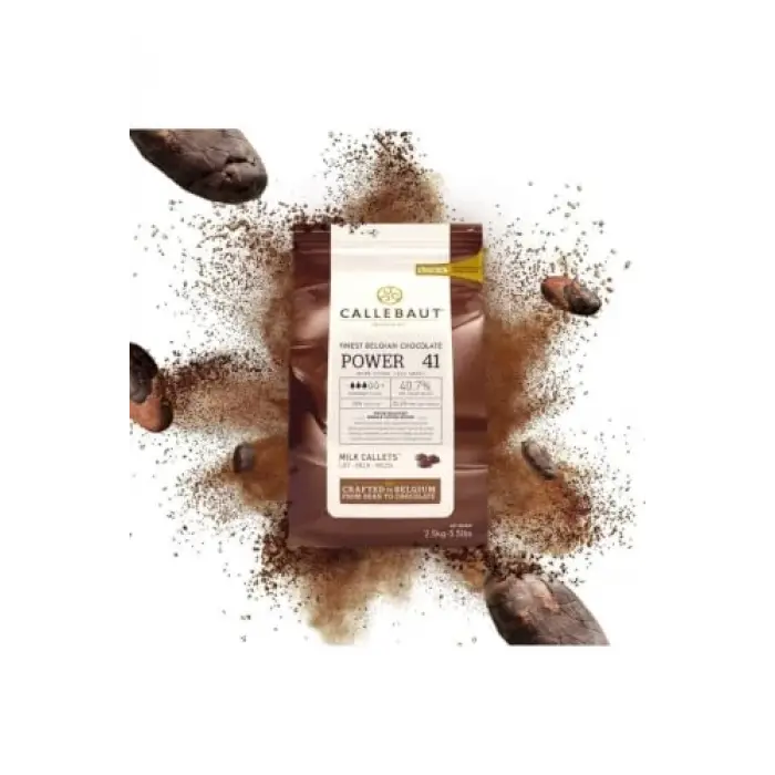 Power 841 Sütlü Drop Çikolata 2,5 Kg