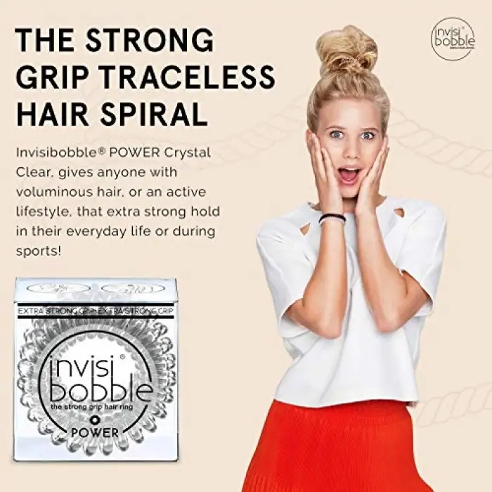 Power Crystal Clear Şeffaf Saç Lastiği