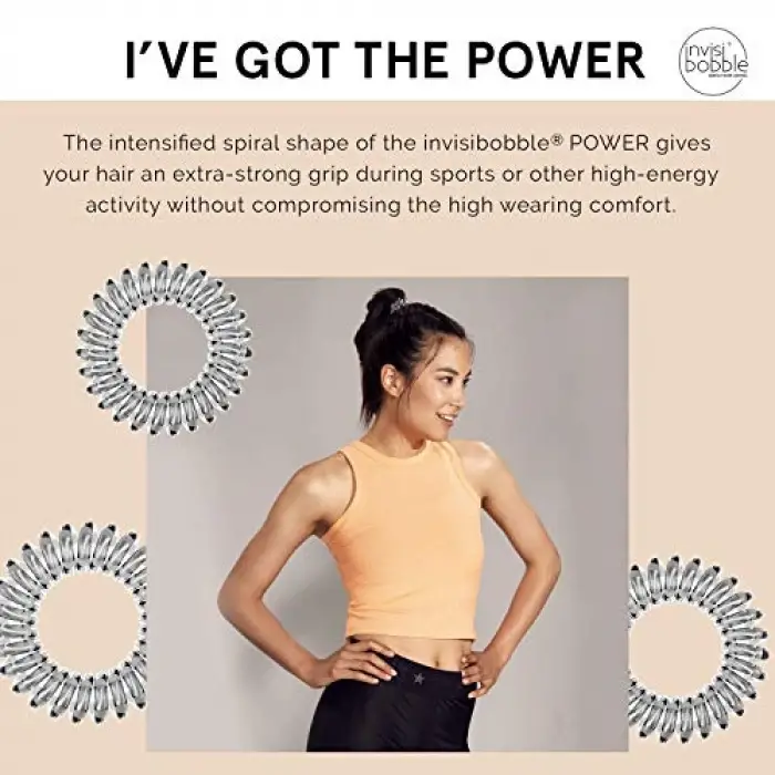 Power Crystal Clear Şeffaf Saç Lastiği