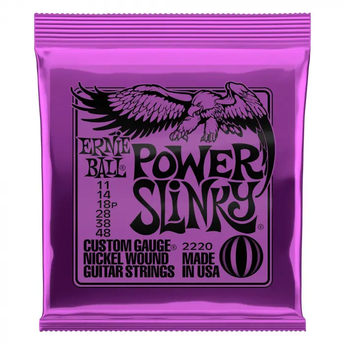 Power Slinky Elektro Gitar Teli, Kalınlık 11-48
