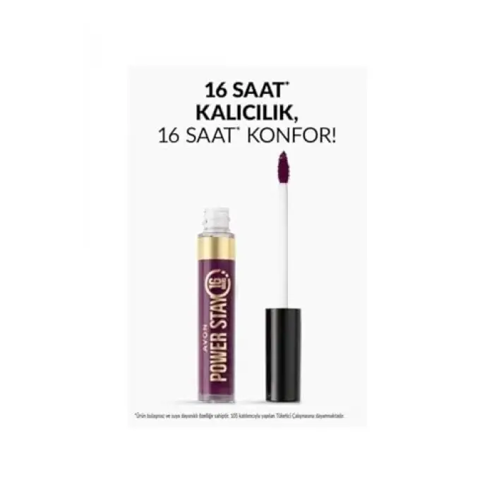 Power Stay Likit Mat Ruj - Power On Plum
