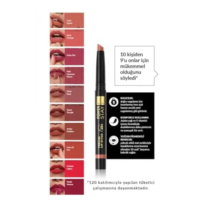 Power Stay Stylo Ruj Coral Queen