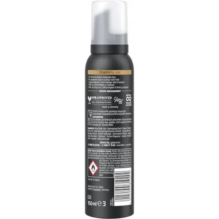 Powerful Age Saç Köpüğü 150 Ml