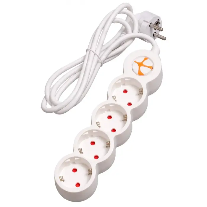 Powerstrip 4 Dörtlü Anahtarlı Grup Priz 3M