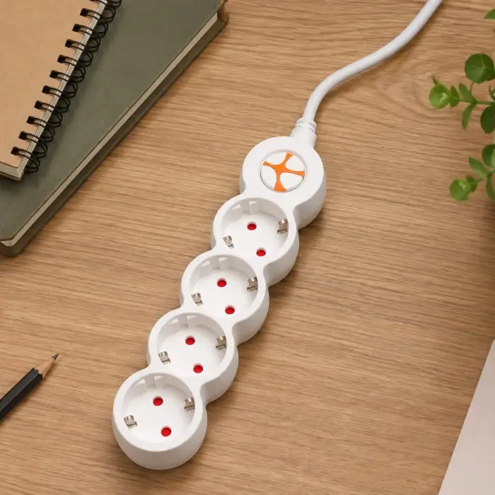 Powerstrip 4 Dörtlü Anahtarlı Grup Priz 5M