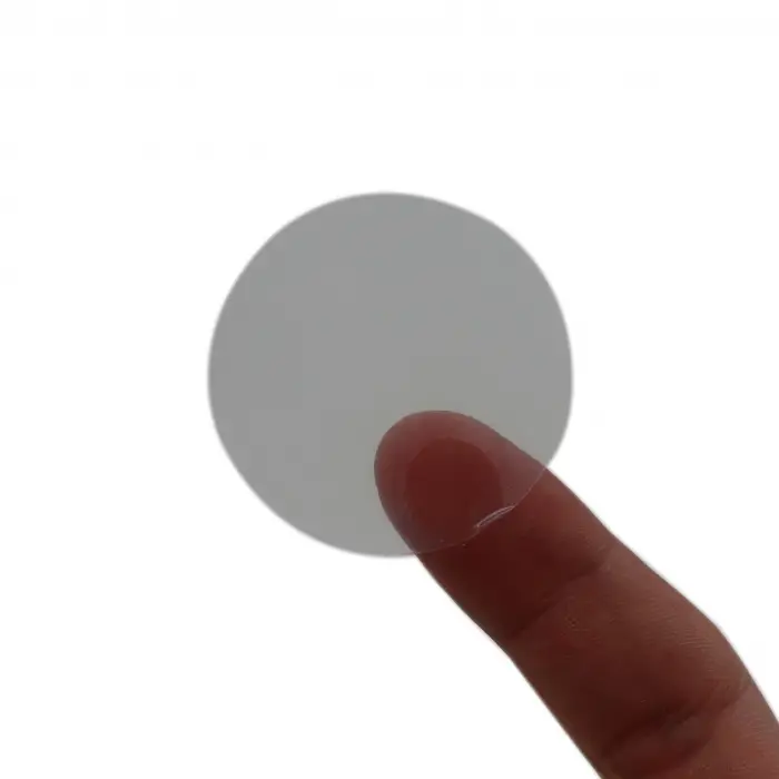 PP Şeffaf Termal Rulo Etiket 40mm X 40mm Çap Ruloda 500 Adet