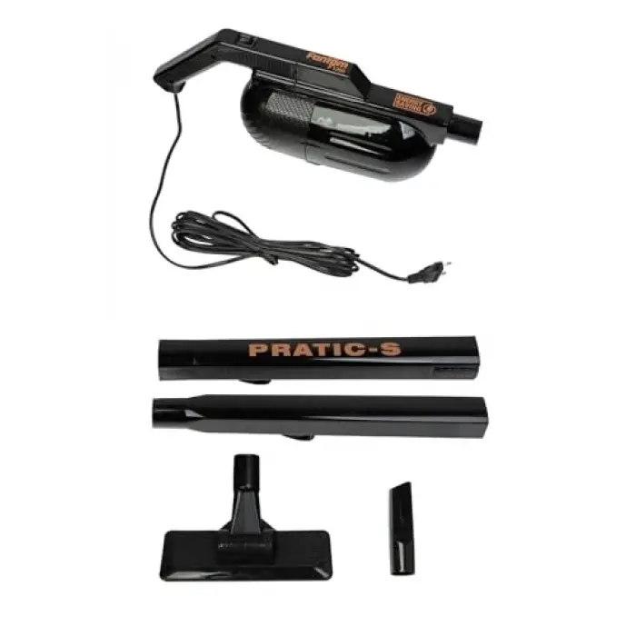 Pratic-S P 1200 Toz Torbasız Dikey Süpürge Siyah