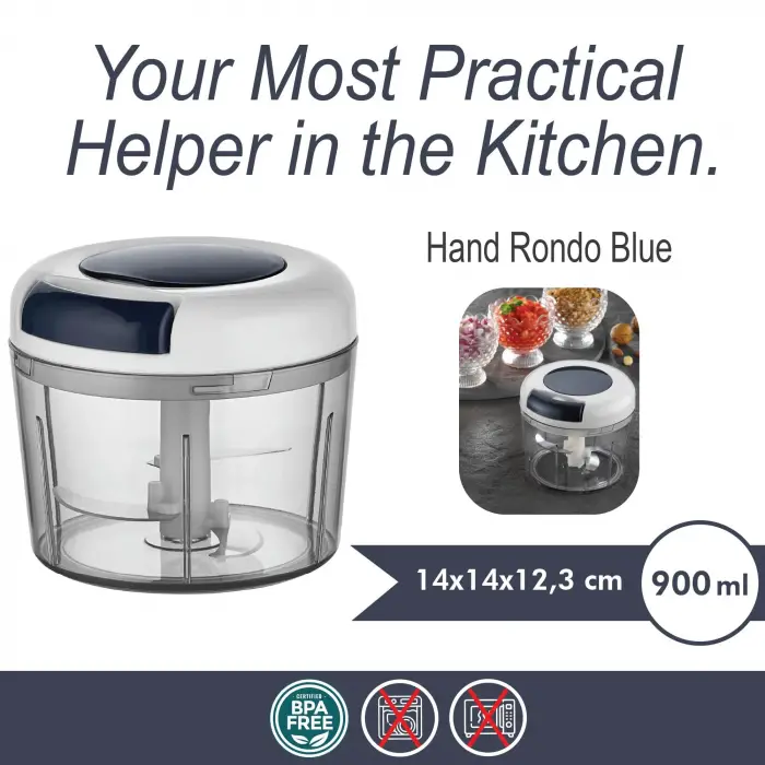 Pratik El Rondosu, Mavi 900 Ml
