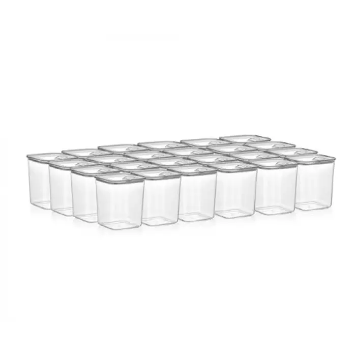 Pratik Kare Saklama Kabı, 3X700 Ml