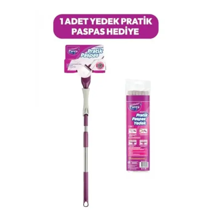Pratik Paspas Çift Sıkmalı Yedek Hediyeli