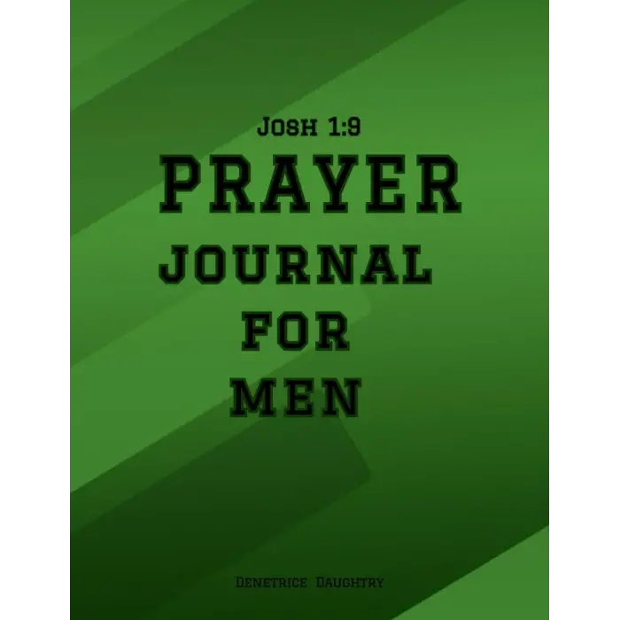 Prayer Journal For Men