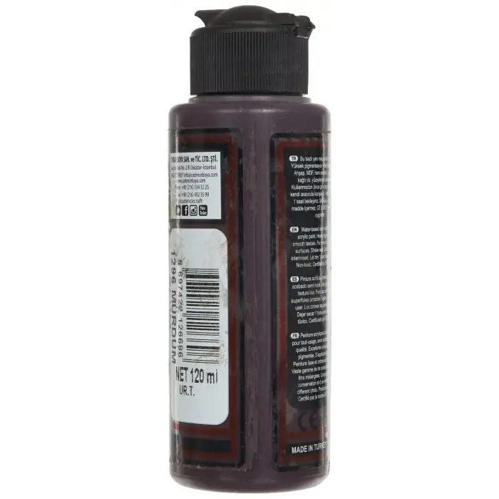 Premium Akrilik Mürdüm 120 ml