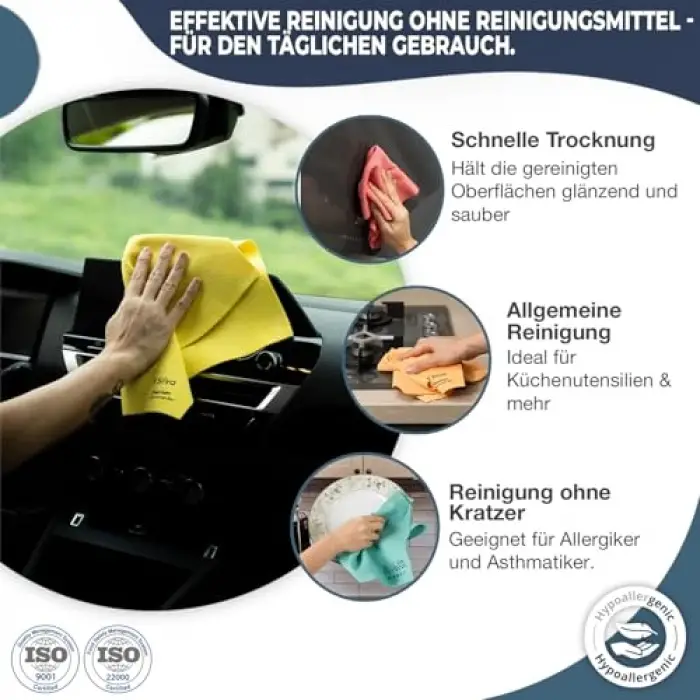 Premium Çok Amaçlı Bez - Sarı