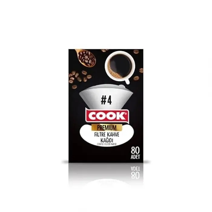 Premium Filtre Kahve Kağıdı, Ebat 4,80 Adet