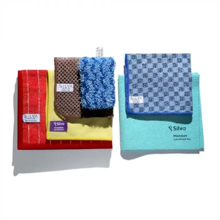Premium Mikrofiber Mega Mutfak Temizlik Bezi Seti