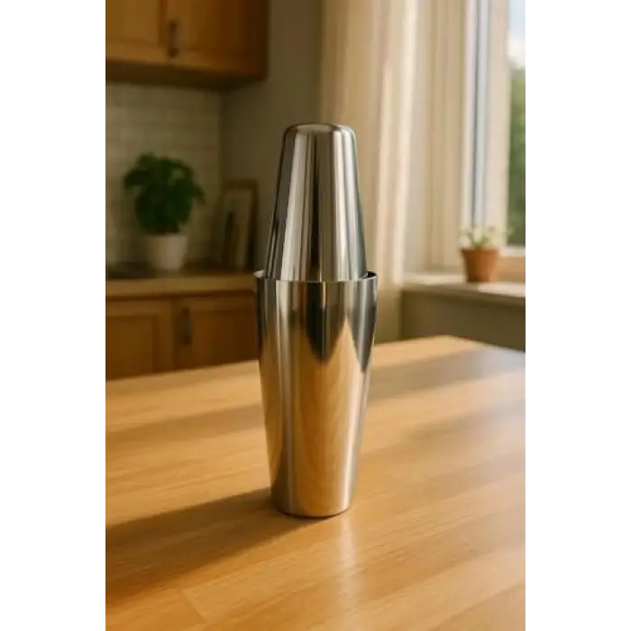 Premium Paslanmaz Çelik Boston Shaker Kokteyl Hazırlama Seti