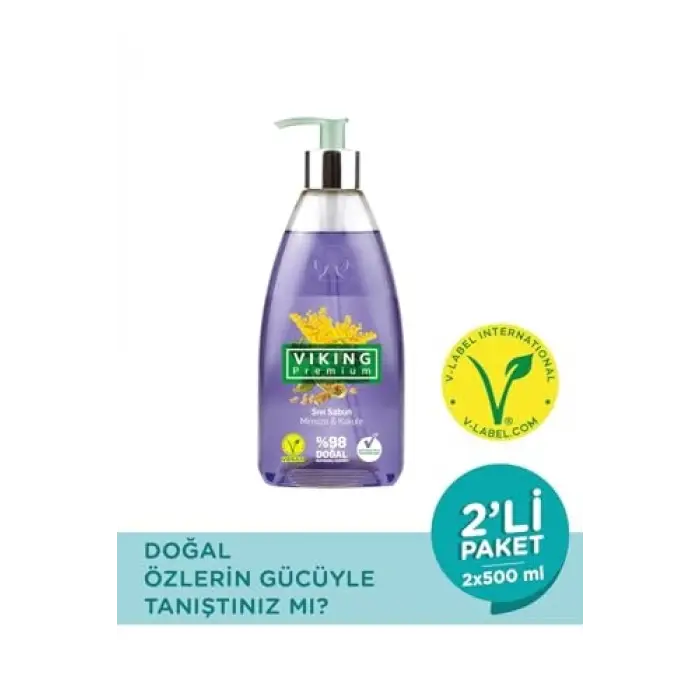 Premium Sıvı Sabun, Mimoza&Kakule, 500 ml, 2 Adet
