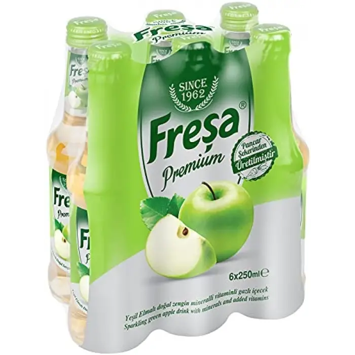 Premium Yeşil Elma (24 x 250 ml)