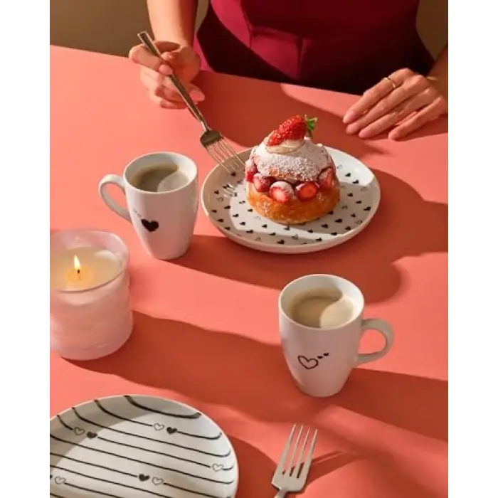 Pretty 2 Parça Mug Bardak