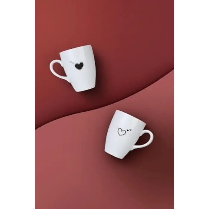 Pretty 2 Parça Mug Bardak